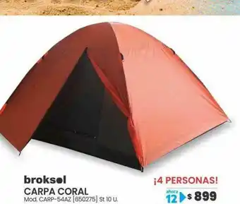 Trabuco Hogar Broksol Carpa Coral oferta