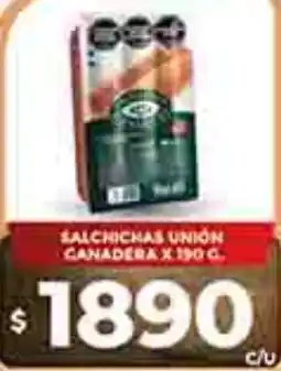 Supermercados DIA Union salchichas canadera oferta