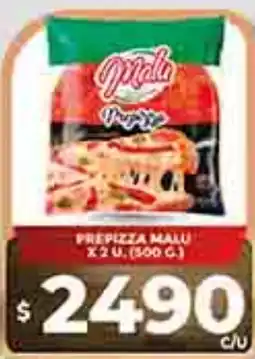 Supermercados DIA Malu prepizza oferta