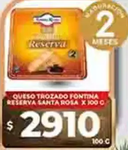 Supermercados DIA Reserva queso trozado fontina santa rosa oferta