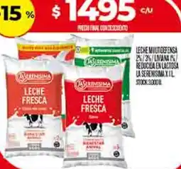 Supermercados DIA La serenisima leche multigefensa 25/36/livana in reducida en lactosa oferta