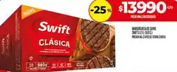 Supermercados DIA Swift hamburguesa de carne oferta