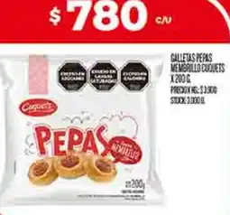 Supermercados DIA Cuquets galletas pepas membrillo oferta