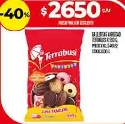 Supermercados DIA Terrabusi galletitas variedad oferta