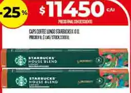 Supermercados DIA Starbucks house blend oferta