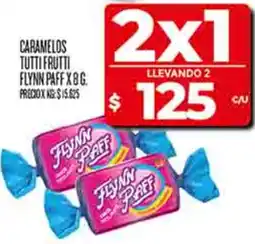 Supermercados DIA Flynn paff caramelos tutti frutti oferta