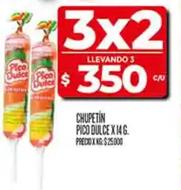 Supermercados DIA Pico dulce chupetin oferta