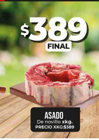 Supermayorista Vital Asado De novillo xkg oferta