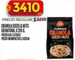 Supermercados DIA Grandla seeds & nuts co natural oferta