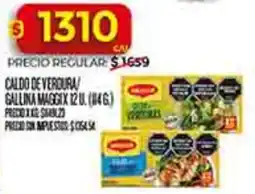 Supermercados DIA Maggi caldo de verdura gallina oferta