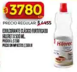 Supermercados DIA Hileret edulcorante clasico fortificado oferta