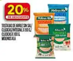 Supermercados DIA Tostadas de arroz sin sal clasicas oferta