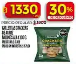 Supermercados DIA Ala molinos galletitas crackers oferta