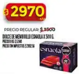 Supermercados DIA Esnaola dulce de membrillo oferta