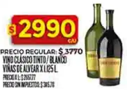 Supermercados DIA viras de alvear vino clásico tinto/blanco oferta