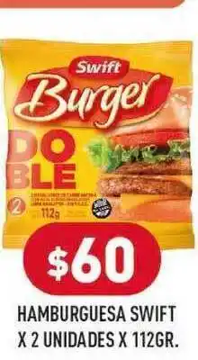 Swift Hamburguesa X 2 Unidades X 112gr.