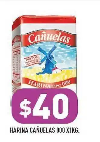 Supermercados Zeta Cañuelas Harina 000 X1kg. oferta
