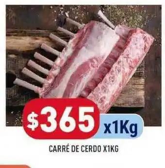 Supermercados Zeta Carré De Cerdo X1kg oferta