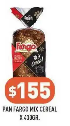 Supermercados Zeta Pan Fargo Mix Cereal X 430gr oferta