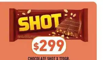 Supermercados Zeta Shot Chocolate X 170gr. oferta