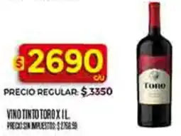 Supermercados DIA Toro vino tinto oferta