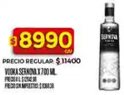 Supermercados DIA Sernova vodka oferta