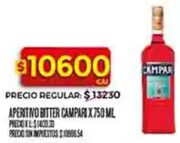 Supermercados DIA Campari aperitino bitter oferta