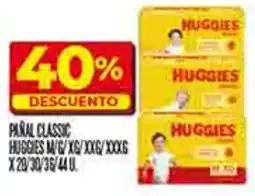 Supermercados DIA Huggies pañal classic oferta