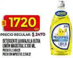 Supermercados DIA Magistral detergente lavavajilla ultra limon oferta