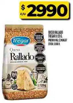 Supermercados DIA Tregar queso rallado oferta