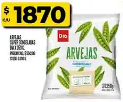Supermercados DIA Dia arvejas oferta