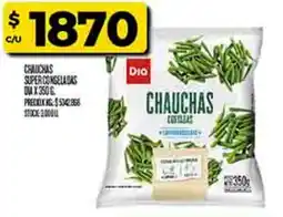 Supermercados DIA Dia chauchas super congeladas oferta