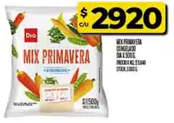 Supermercados DIA Dia mix primavera congelado oferta
