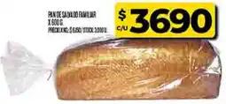 Supermercados DIA Pan de sábado familiar oferta