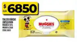 Supermercados DIA Huggies toallas húmedas limpieza diaria oferta