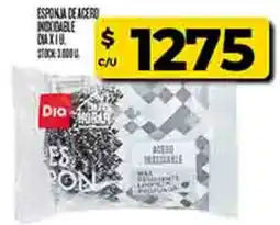 Supermercados DIA Dia esponja de acero inoxidable oferta