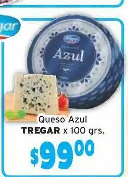 Unico Supermercados Tregar Queso Azul x 100grs oferta