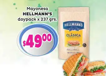Hellmann's Mayonesa Doypack x 237grs
