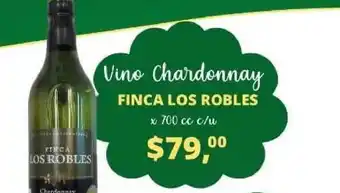 Supermercados A Granel Finca Los Robles Vino Chardonnay 700cc oferta