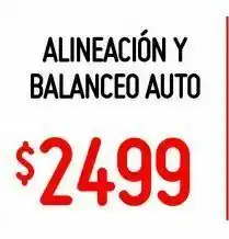 Walmart Alineación y balanceo auto oferta