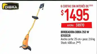 Walmart Bordeadora eléctrica dibra 350w oferta