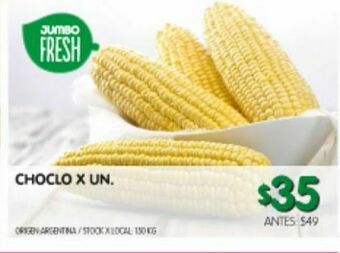 Jumbo Choclo x un oferta