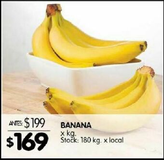 Disco Banana x kg oferta