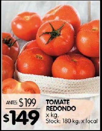 Disco Tomate redondo x kg oferta