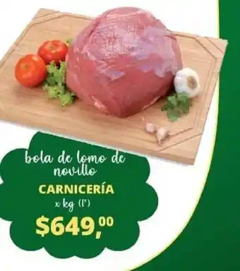 Supermercados A Granel Carnicería Bola De Lomo De Novillo oferta