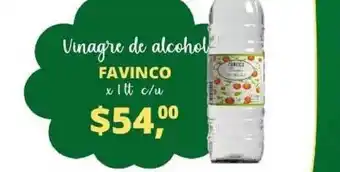 Supermercados A Granel Favinco Vinagre De Alcohol 1lt oferta