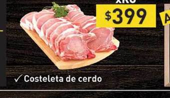 Supermercados Aiello Costeleta De Cerdo oferta