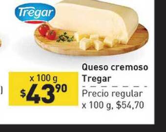 Supermercados Aiello Queso Cremoso Tregar x 100g oferta