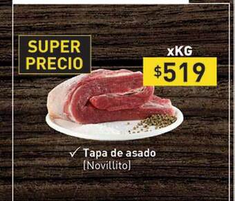 Supermercados Aiello Tapa De Asado (novillito) oferta