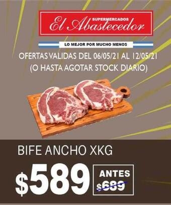 El Abastecedor Bife Ancho Xkg oferta